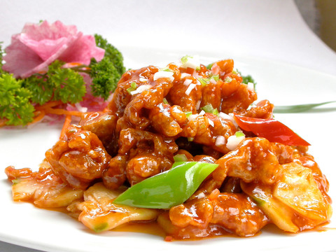 香菠咕咾肉
