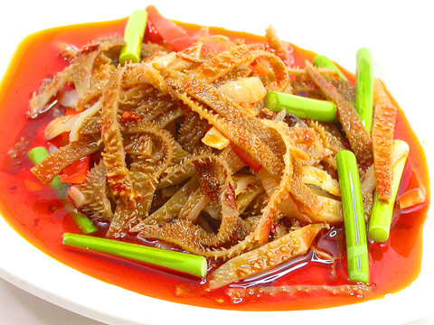 小炒毛肚