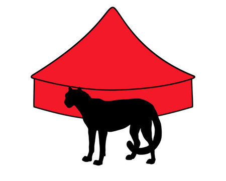 獵豹在馬戲團(tuán)