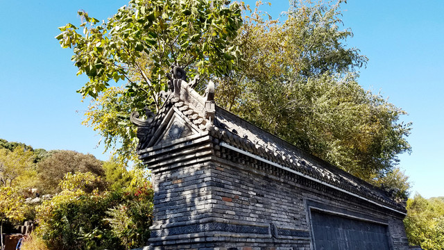 官馬溶洞 仿古建筑