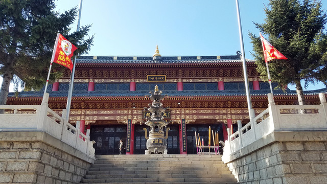 吉林萬德寺 古廟