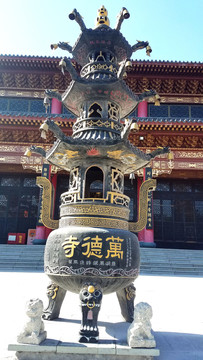 吉林萬德寺 古廟