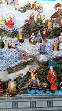 吉林萬德寺 古廟 神像