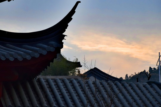 晚霞