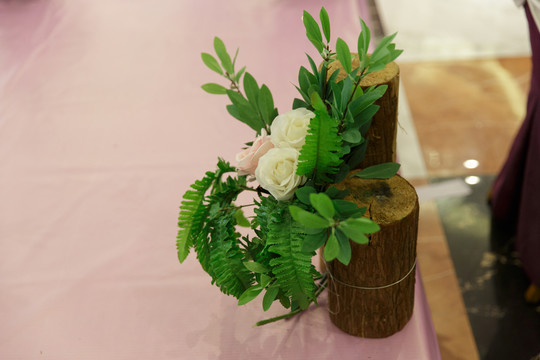 主題婚禮 裝飾花帶