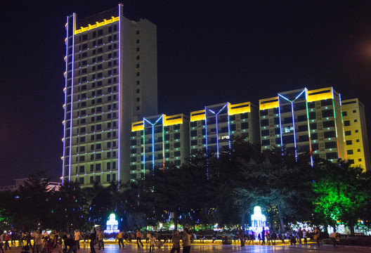 高樓夜景