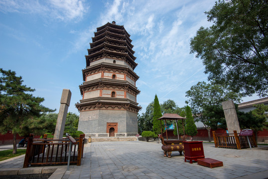正定天寧寺 凌霄塔