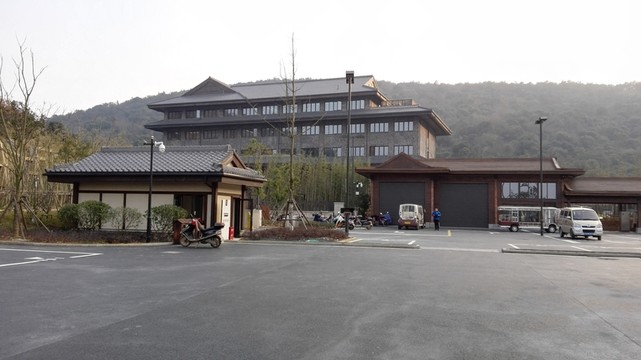 古典建筑風格的景區(qū)管理處