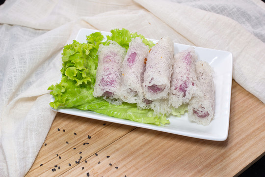 紫薯卷 小食