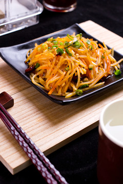 土豆 土豆絲 炒三絲 熗土豆