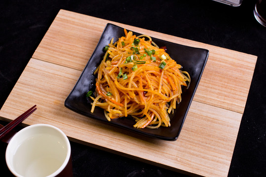 土豆 土豆絲 炒三絲 熗土豆