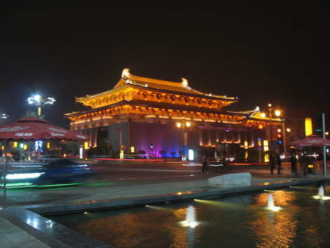 曲江夜景