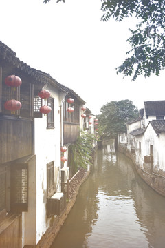 蘇州山塘街的民居