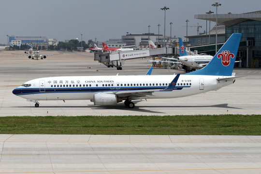 中國南方航空 飛機 航班 民航