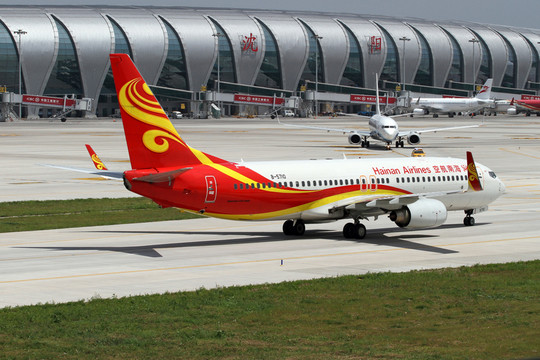 海南航空 航班 飛機(jī)