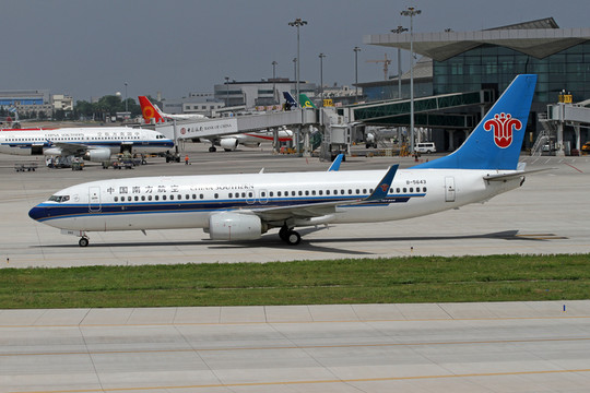 中國(guó)南方航空 飛機(jī) 航班 民航