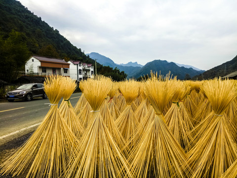 竹絲加工