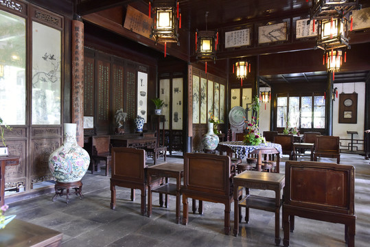 蘇州留園的五峰仙館