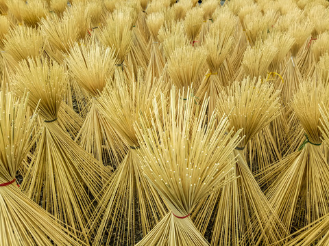 竹絲加工