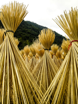 竹絲加工