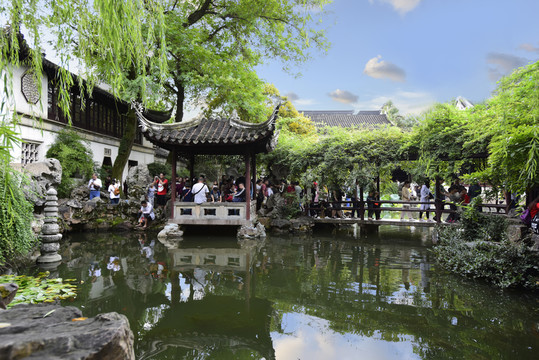 蘇州留園的園林景觀