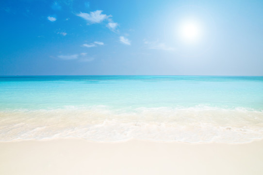 夏天在沙灘上