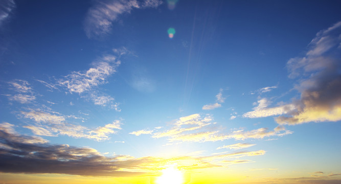 夕陽