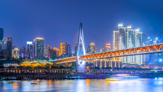 重慶夜景大畫幅