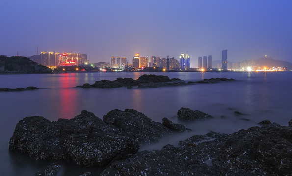 大連黑石礁夜景