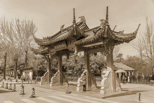 南京夫子廟老建筑