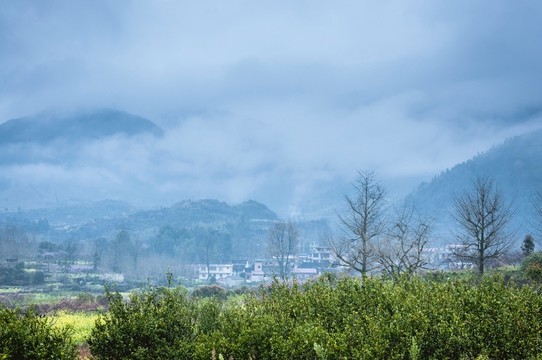 山村春色