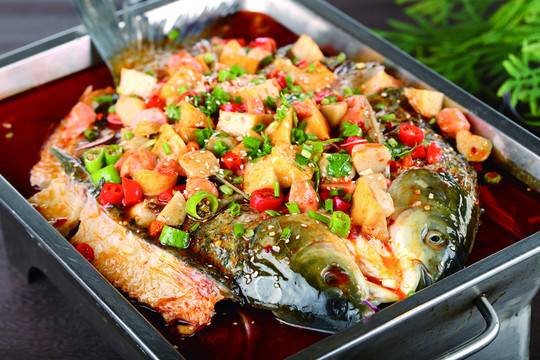 三鮮烤魚