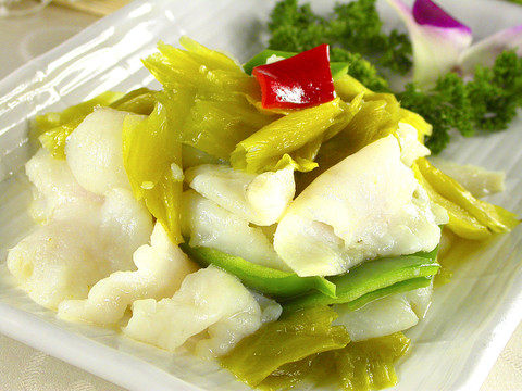 酸菜滑魚片