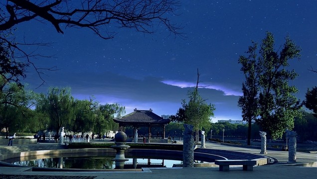 公園一角