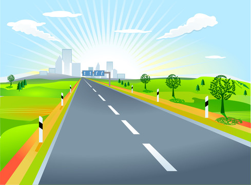 景觀與道路