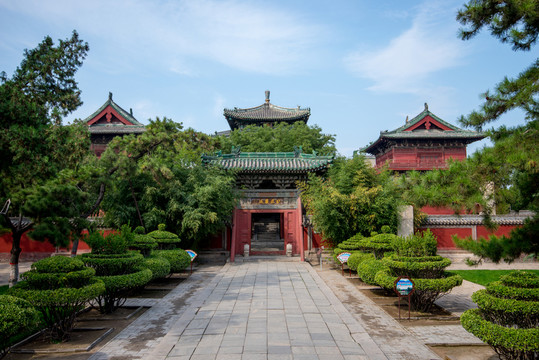 正定隆興寺 牌樓門