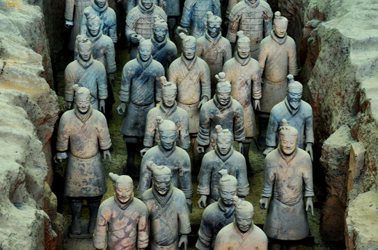 秦兵馬俑