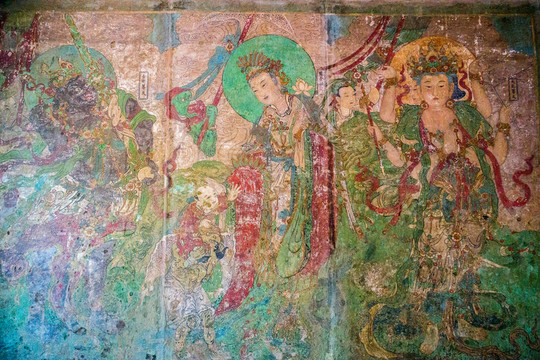 正定隆興寺 壁畫