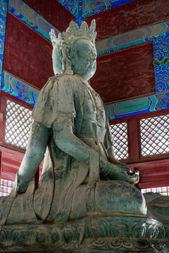 正定隆興寺 銅鑄雙面佛