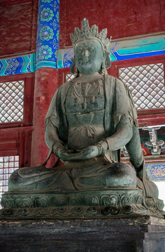 正定隆興寺 銅鑄雙面佛