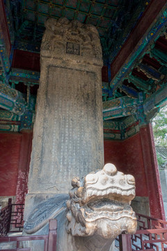 正定隆興寺 康熙御碑