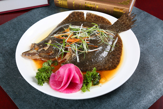 清蒸多寶魚