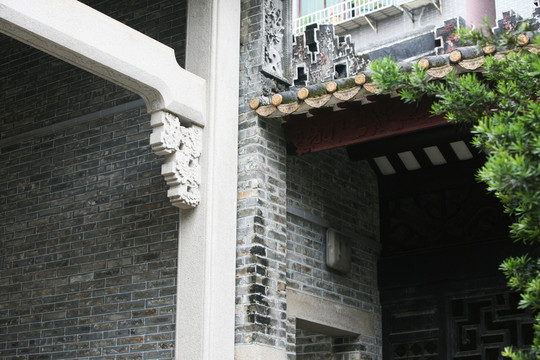 小洲村 古鎮(zhèn) 老建筑 老房子
