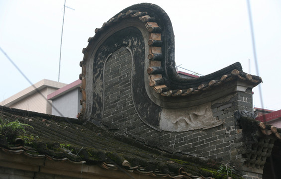 嶺南建筑 屋檐