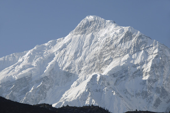 annapurna斷層塊，喜馬拉雅山的看法