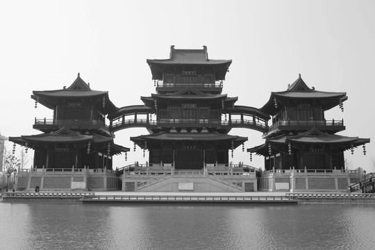 中式建筑樓閣