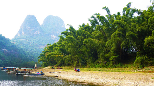 陽朔漓江風(fēng)景