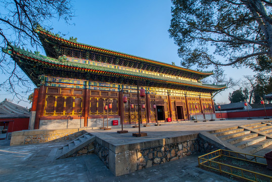 北京正覺(jué)寺 三圣殿