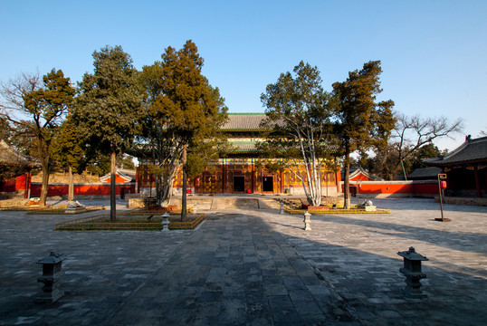 北京正覺(jué)寺 三圣殿