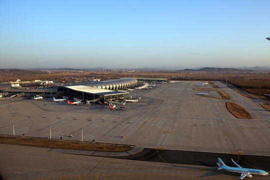 航站樓 全景 機(jī)場 沈陽